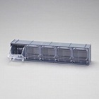 ６００ｘ１３３ｘ１３２ｍｍ／５列　マルチストール（クリスタル）