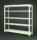 １７９５ｘ４５０ｘ１８００ｍｍ／３００ｋｇ／５段　スチール棚