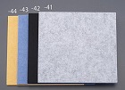 ４００ｘ４００ｍｍ　硬質フェルトボード（吸音型／ライトブルー）