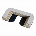 １２５ｍｍ　台車用ストッパー（白／２個）