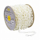 ６．０ｍｍｘ５０ｍ　プラスチックチェーン（環境配慮型／白）