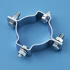 φ６０．５ｍｍ　構内道路標識用止め金具（両面）