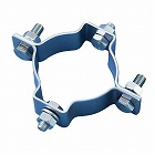 φ６０．５ｍｍ　構内道路標識用止め金具（両面）