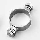 φ３８．１ｍｍ　構内道路標識用止め金具（両面）