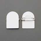 ３５ｘ２５ｍｍ　ヘルメットシール用バッジ（１０個）