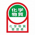 ３５ｘ２５ｍｍ　ヘルメットステッカー（化学物質／２枚）