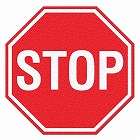 ４３０ｍｍ　路面道路標識［ＳＴＯＰ］