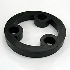 φ１２０ｍｍ　ラバーベース（ＬＥＤ回転灯用）