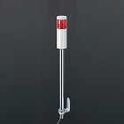 ＡＣ／ＤＣ２４Ｖ　ＬＥＤ小型積層信号灯（赤）