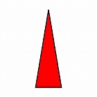 ５ｘ１５ｍｍ　ゲージマーカー（赤／１００枚１シート）