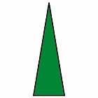 ５ｘ１５ｍｍ　ゲージマーカー（緑／１００枚１シート）