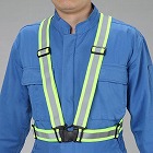 安全ベスト（縁無し／蛍光イエロー）