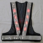 ＬＥＤ安全ベスト（紺／白）
