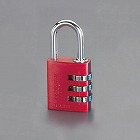 ３０ｍｍ　ダイアル錠（レッド）