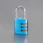 ４０ｍｍ　ダイアル錠（ブルー）