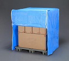 １２００ｘ１２００ｘ１３００ｍｍ　パレットカバー（ファスナー式／青）