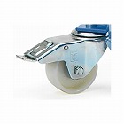 ８０ｘ３５ｍｍ　自在キャスター（ブレーキ付／ポリアミド）