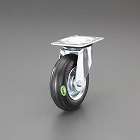 １６０ｍｍ　キャスター（自在金具／ソフトラバー）
