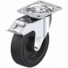 １２５ｍｍ　キャスター（自在金具・後輪ブレーキ付）