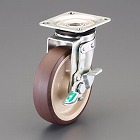 １５０ｍｍ　キャスター（自在固定切替／右ペダル）