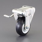 １００ｍｍ　キャスター（固定金具・左ブレーキ付）