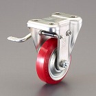 １００ｍｍ　キャスター（固定金具・左ブレーキ付）