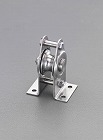５０ｍｍ／１２５ｋｇ　縦型固定滑車（１車／メタル）