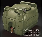 ２００Ｌ　ポリエチレン給水容器（バルブ付／ＯＤ色）