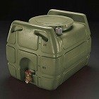 ５００Ｌ　ポリエチレン給水容器（バルブ付／ＯＤ色）