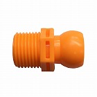 １／２”ｘＲ　１／２”　雄ねじコネクター（クーラント用２個）