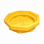 ８１３ｘ６８９ｘ２０６ｍｍ　ドラム缶用オイルパン（格子無）