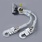 傾斜面作業用ロリップ（ツインランヤード付／１本爪）