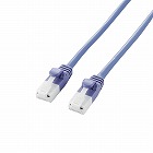 ＬＡＮケーブル／ＣＡＴ５Ｅ準拠／爪折れ防止／１０ｍ／ブルー