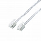 ６極４芯　１５ｍ　ホワイト