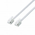 ６極４芯　２０ｍ　ホワイト