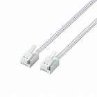 ６極４芯　５ｍ　ホワイト