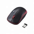 ＩＲマウス　無線　省電力　静音　抗菌　レッド