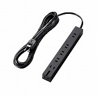 電源タップ　超強力磁石　６個口（内３ピン１）　５ｍ