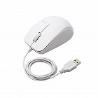 ＢｌｕｅＬＥＤマウス　有線　ホワイト