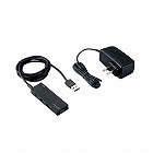 ＵＳＢＨＵＢ２．０／ＡＮ４Ｓシリーズ／ＡＣアダプタ付／セルフパワー／４ポート／ブラック