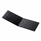 Ｂｌｕｅｔｏｏｔｈキーボード／折りたたみタイプ／マルチペアリング対応／ブラック