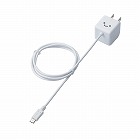 ＡＣ充電器／ｍｉｃｒｏＢ／１．０ｍ／１．８Ａ／顔