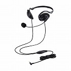 ヘッドセット　ネックバンド　有線　両耳　折りたたみ