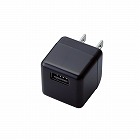 デジタルオーディオプレーヤー用ＡＣ充電器／Ｃｕｂｅ／１．８Ａ／ブラック