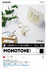 撮影用背景シート／ＭＯＮＯＴＯＮＥ／Ａ３／６枚入