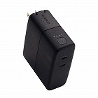 ＡＣ充電器一体モバイルバッテリー（５０００ｍＡｈ／６７Ｗ／Ｃ×２）
