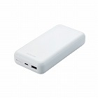 ２００００ｍＡｈ　Ｃ＋Ａ　２０Ｗ　モバイルバッテリー【ホワイト】