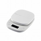 キッチンスケール／タイマー付／最大２ｋｇ／最小０．１ｇ表示／ホワイト