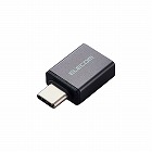Ｔｙｐｅ‐Ｃ変換アダプタ／ＵＳＢ２．０／４８０Ｍｂｐｓ／ブラック