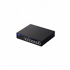 レイヤー２　Ｇｉｇａ対応　ＰｏＥ　アンマネージスイッチ【８ポート（ＡＣアダプターモデル）】